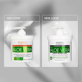 Advanced Clinicals Aloe Vera Lotion quick absorption texture supports morning or night use.