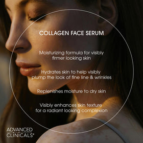 Advanced Clinicals body cream application smoothing onto forearm.