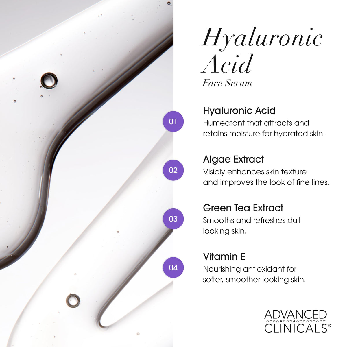 Advanced Clinicals body cream pump applying on hands for smoothing softness