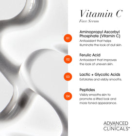Advanced Clinicals luminous glow on skin after daily use
