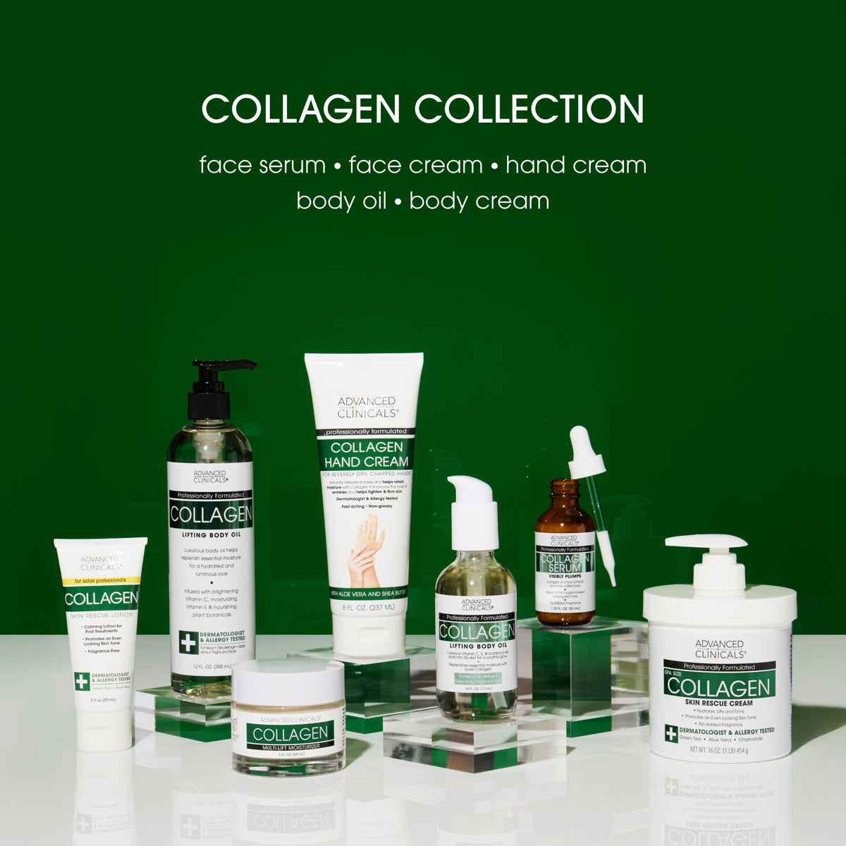 Vitamin E in the serum nourishes dry skin areas.