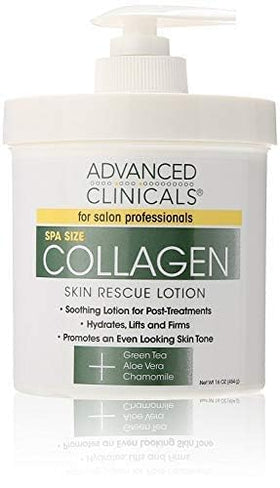 Close-up shows hydrated, smooth look after applying Advanced Clinicals Lotion.