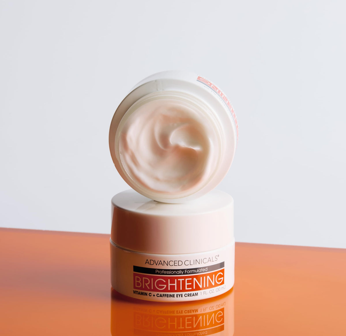 Advanced Clinicals daily eye cream nourishes tired-looking skin.