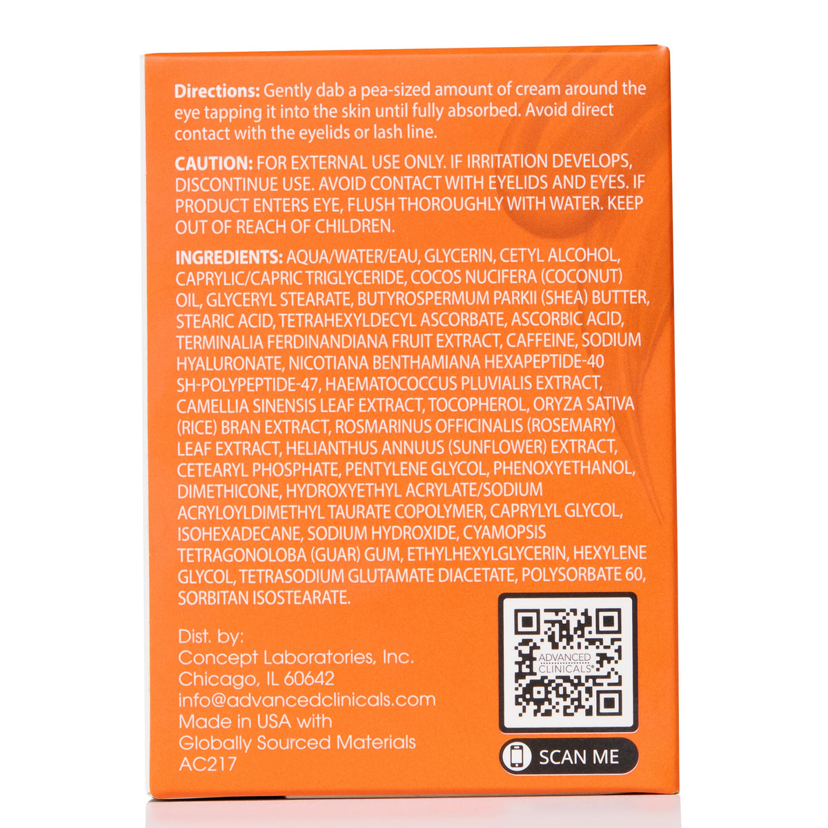 Advanced Clinicals products are made in the Midwest with global materials.