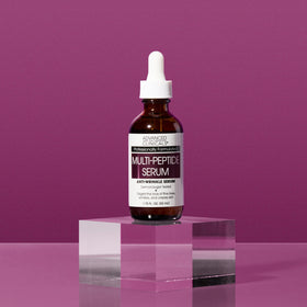 Advanced Clinicals Multi Peptides Serum ingredients quinoa and cica support hydration and resilience.