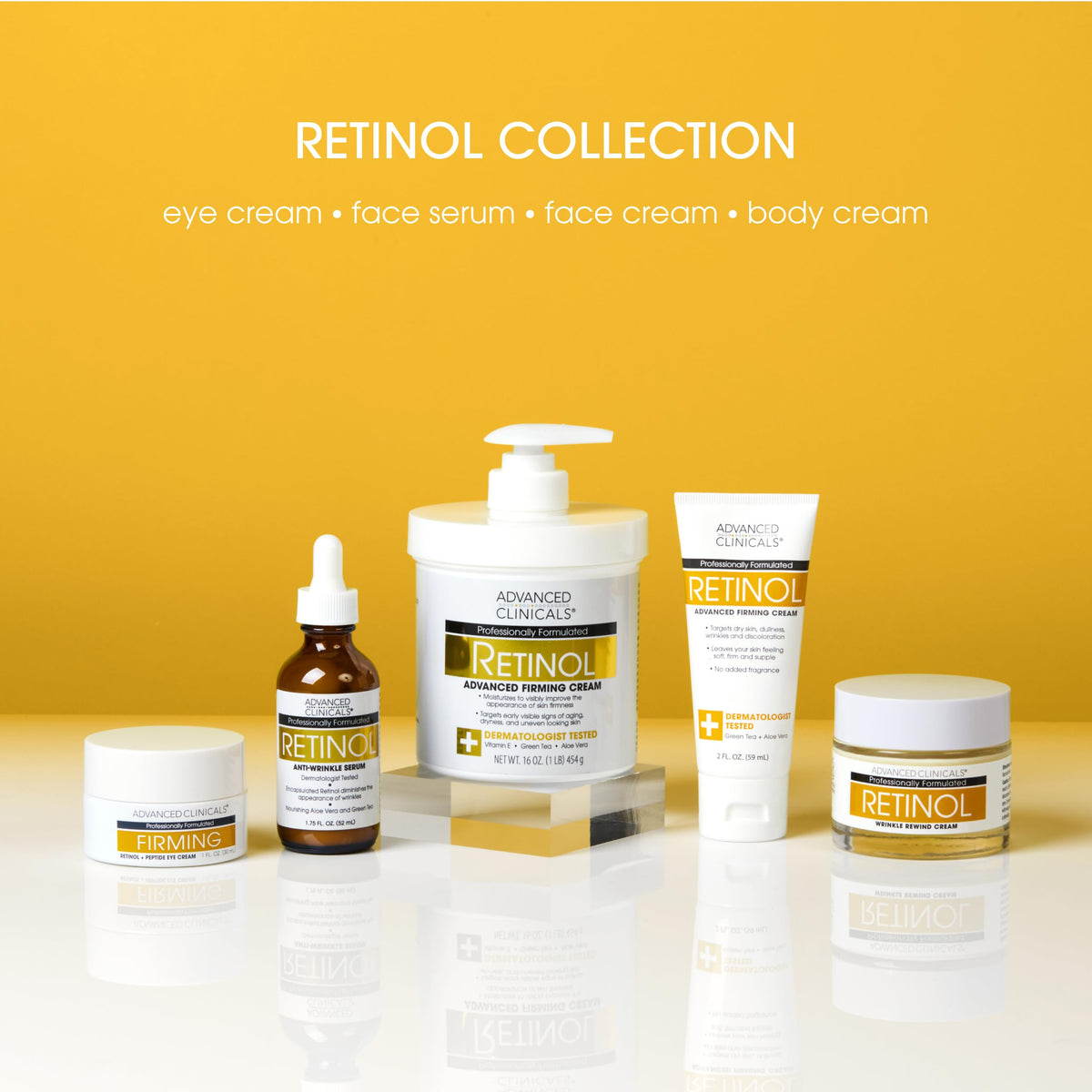 Healthy-looking skin after using Advanced Clinicals retinol cream