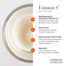 Advanced Clinicals body and face kit ready for quick skincare steps.