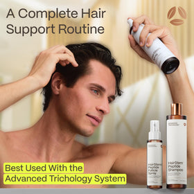 Easy daily routine with HairStem HairStem for a non-greasy finish