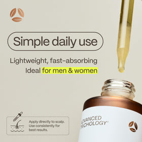 Advanced Trichology HairStem serum produced in USA-made facility.