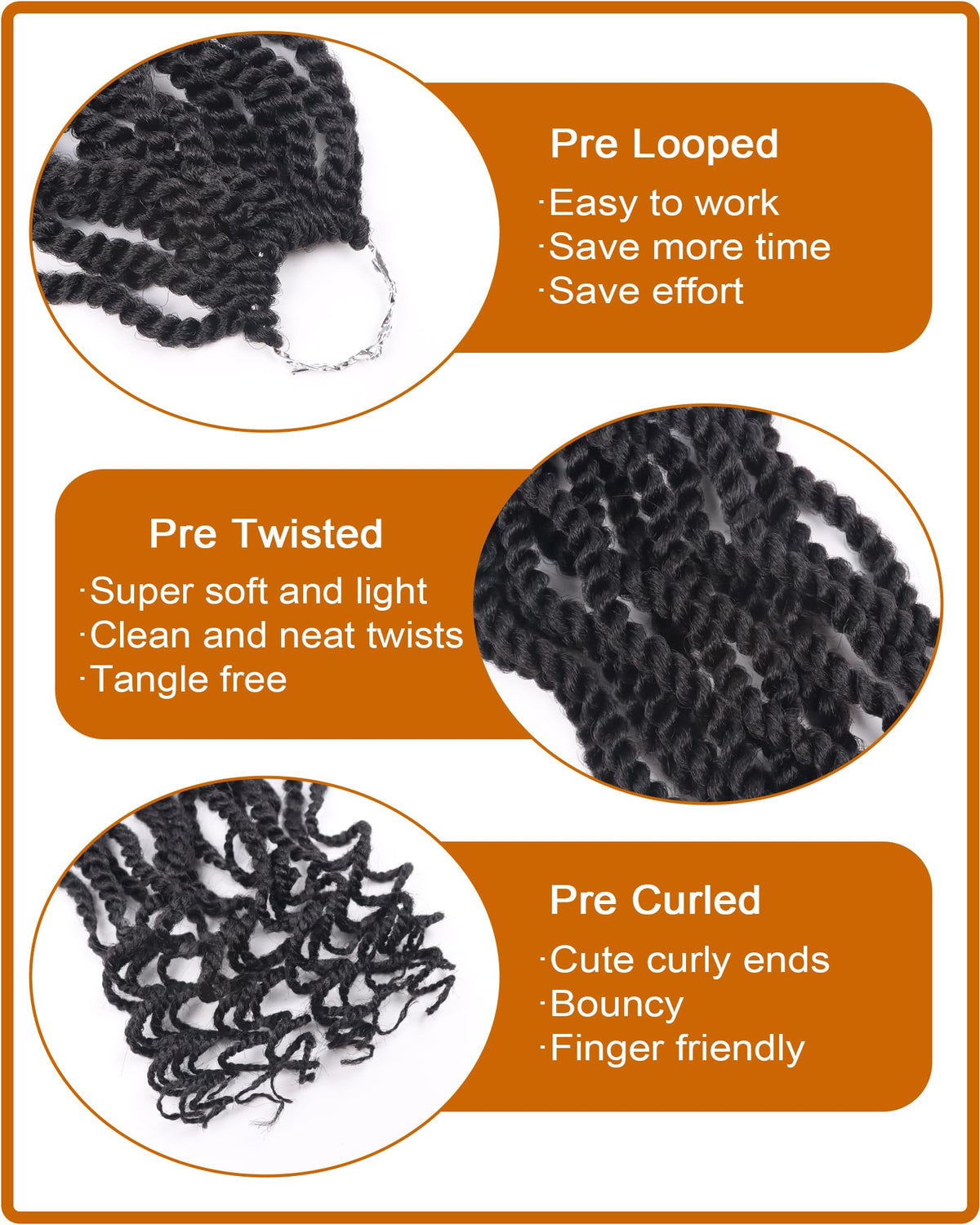 Aeagoo crochet kit includes needle and accessories for quick, beginner-friendly installation.