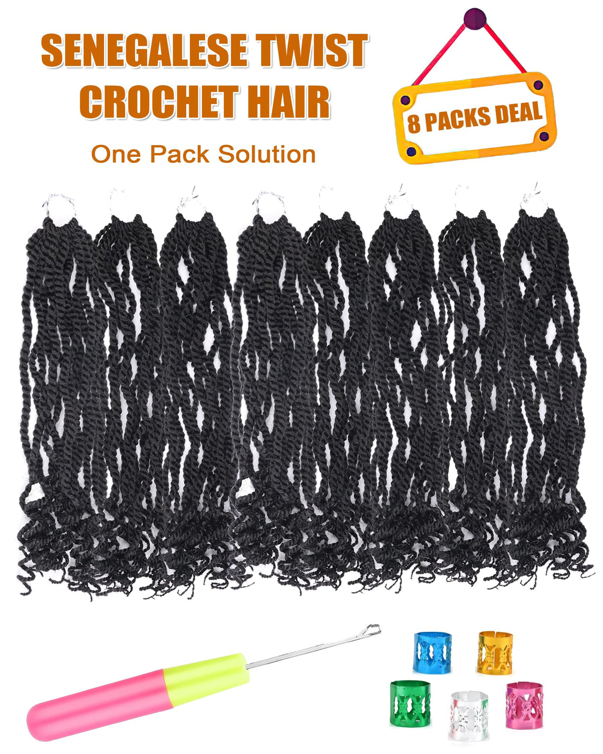 Aeagoo curly ends detail showing durable curls that resist unraveling