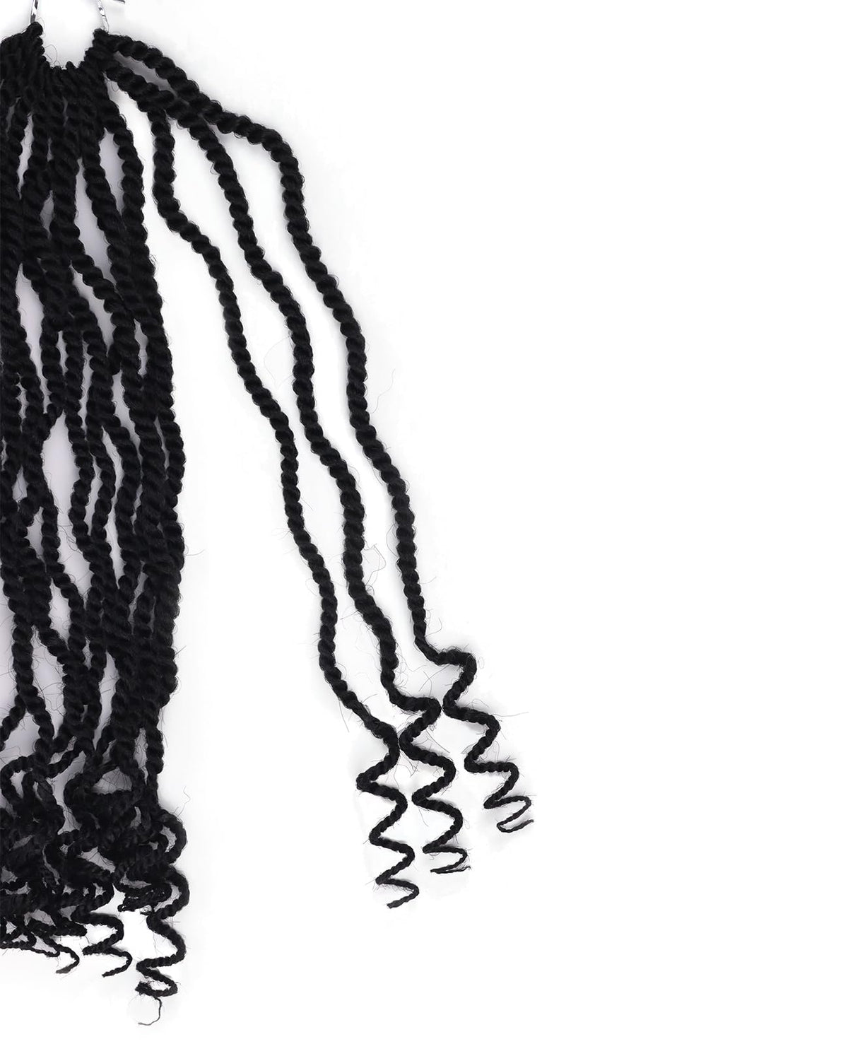 Aeagoo crochet hair packaging includes accessories for quick styling