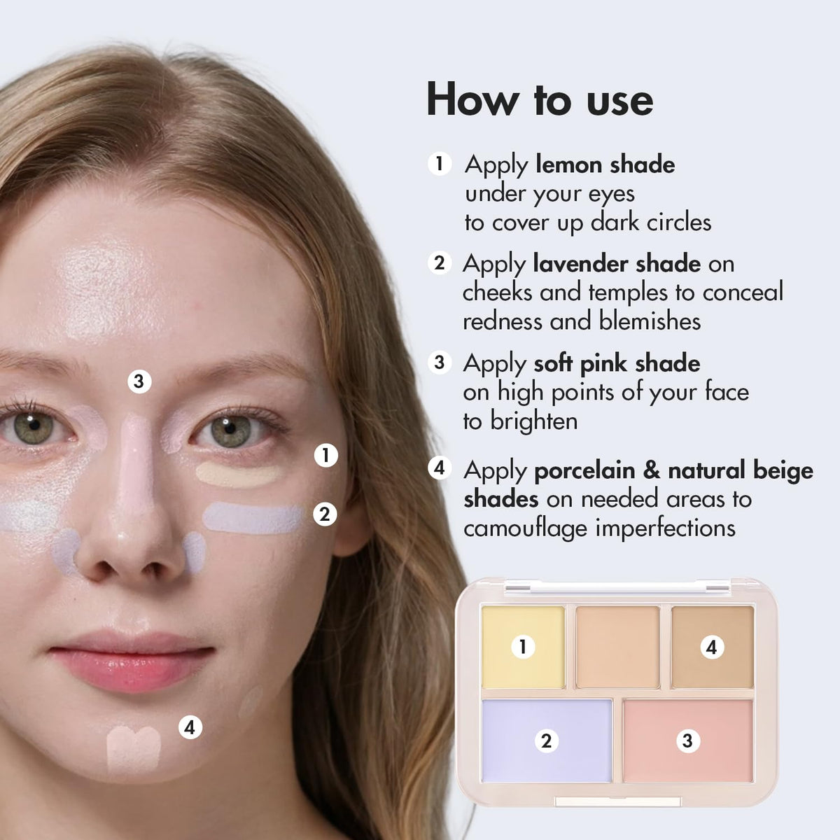 AEKYUNGLUNA LUNA Lemon brightening shade for luminous correction.