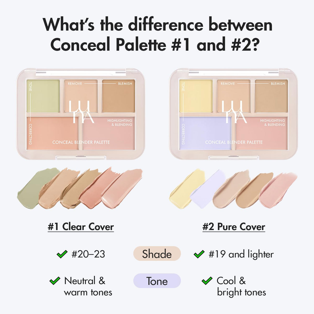 AEKYUNGLUNA LUNA Natural Beige shade swatch for balanced skin tones.