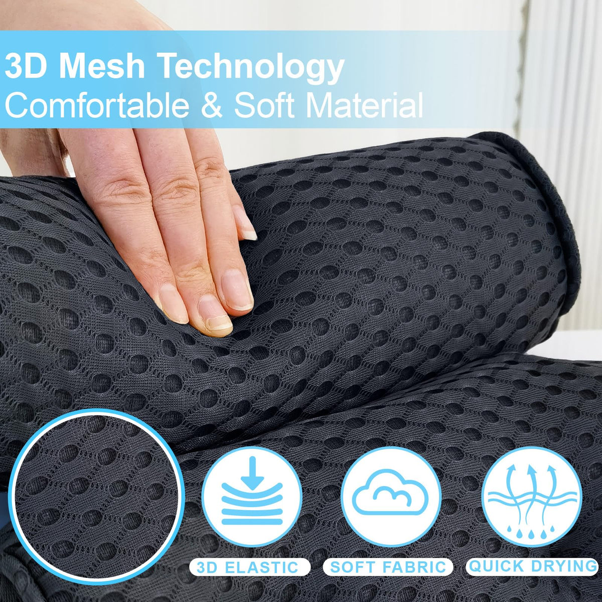 AEROiVi bath pillow is easy to clean and quick to dry after use.