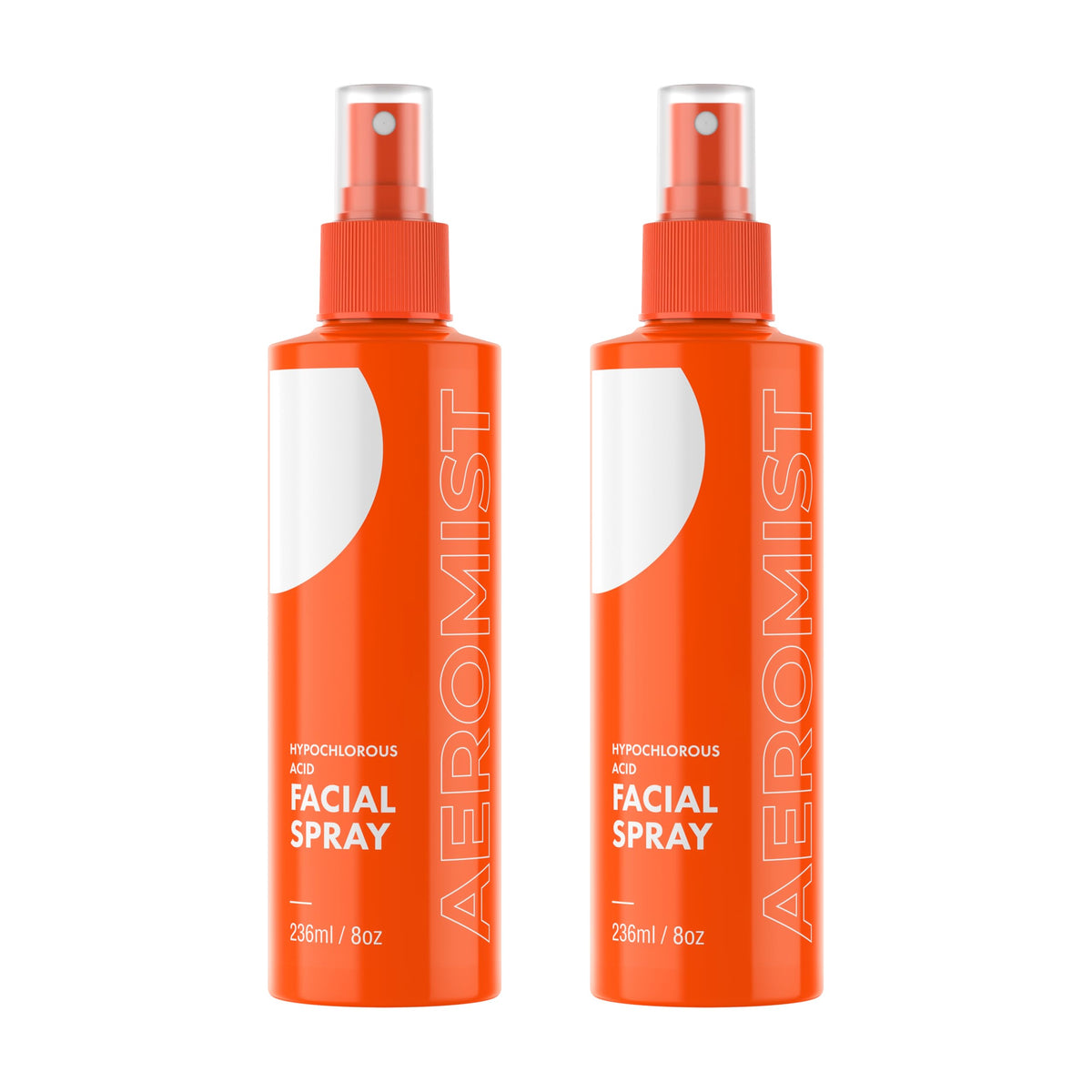 Aeromist Hypochlorous Spray twin pack 16oz for travel-ready freshness