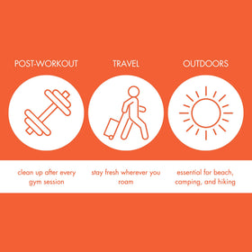 Aeromist travel-friendly 8oz bottle ideal for gym and trips