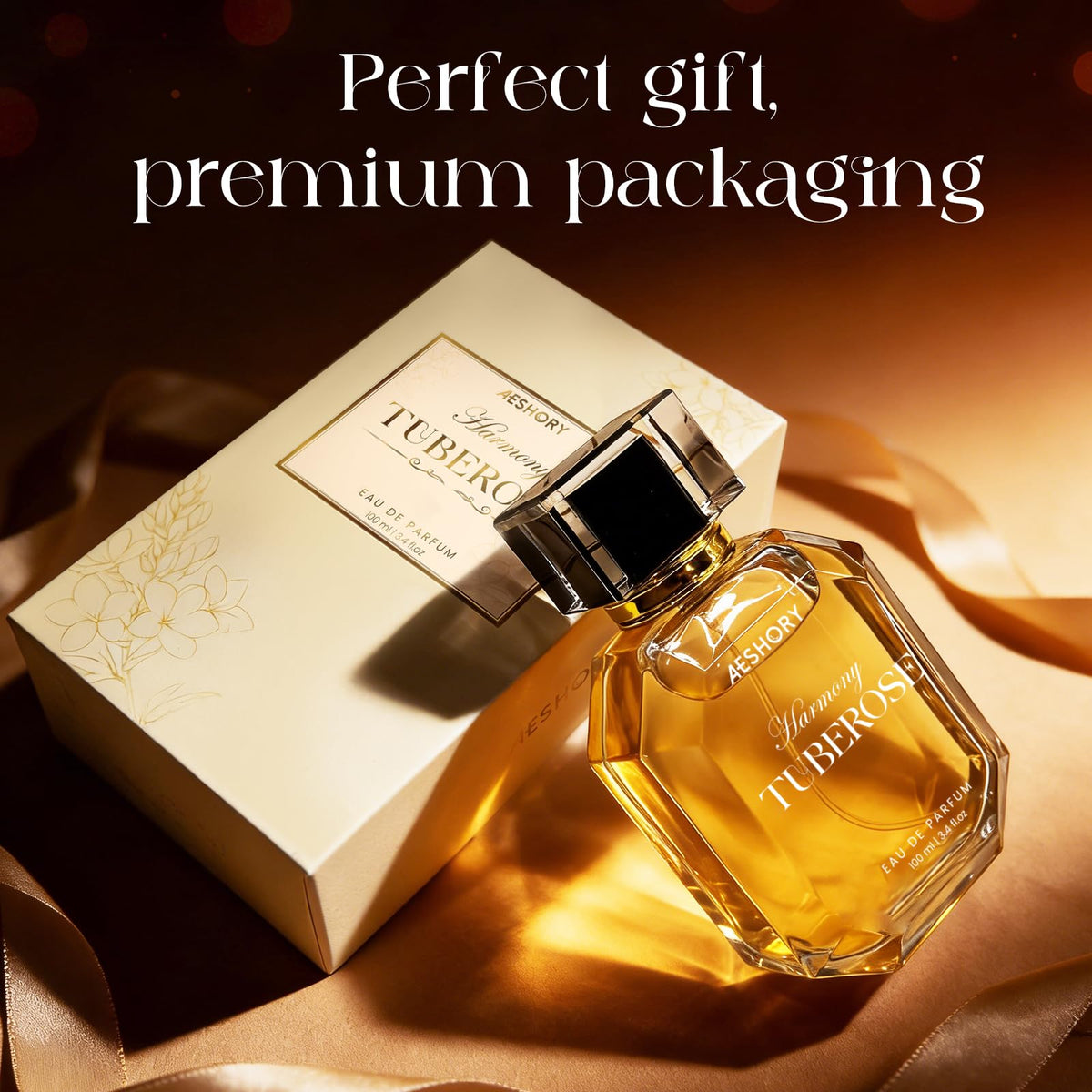 Aeshory EDP notes of coffee and citrus evoke morning energy and brightness.