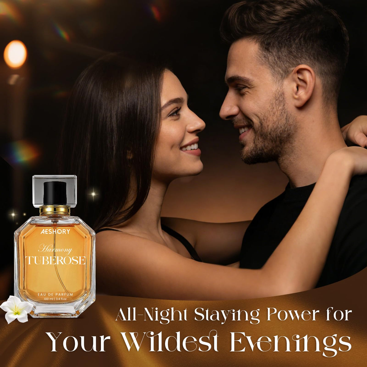 Aeshory fragrance gift box showcasing elegant packaging for a luxury gift.