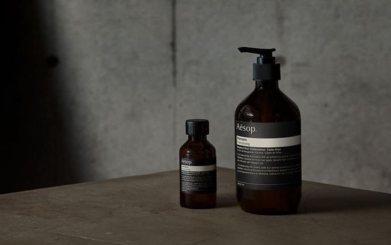 Aesop conditioner refill ingredients bergamot rind frankincense cedar atlas