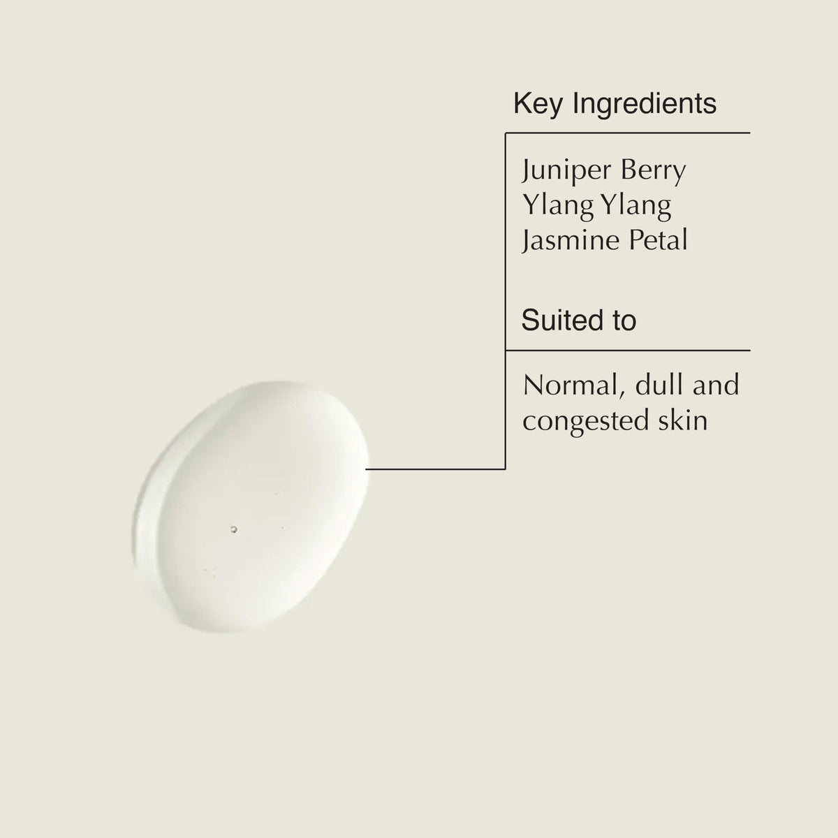 Aesop Element key ingredients closeup spotlights Copper PCA, Bisabolol, and Ginger Root benefits.
