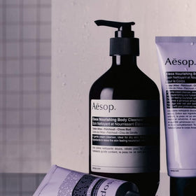Aesop Eleos lavender oil note evokes calming spa-like ritual at home