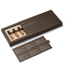 Aesop fragrance samples showcase frankincense and sandalwood notes for calm moments