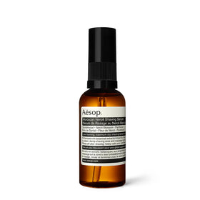 Aesop Moroccan Neroli Shaving Serum bottle ready for a smooth shave with maximum slip.