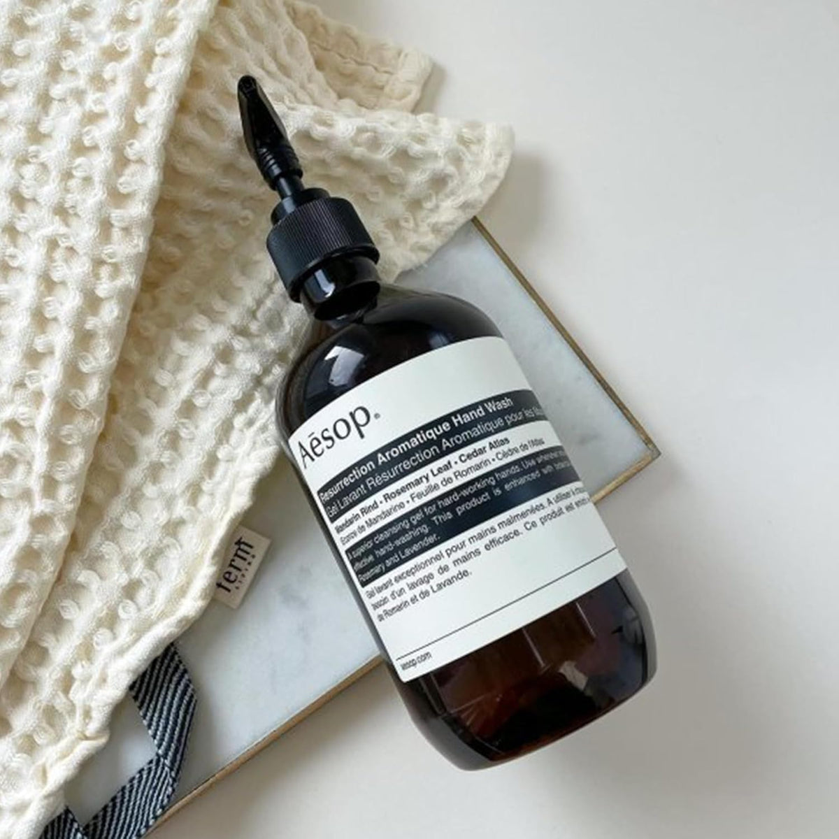 aesop Resurrection Aromatique Hand Wash pack of three 16.9 oz refills.