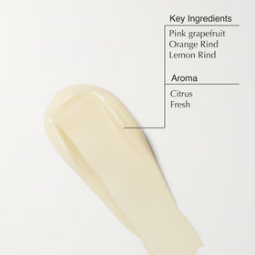 Aesop Rind Concentrate Body Balm pink grapefruit close-up highlights citrus aroma