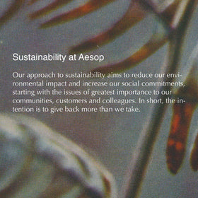 Aesop Rejuvenate Intensive Body Balm application on skin after shower for hydration.