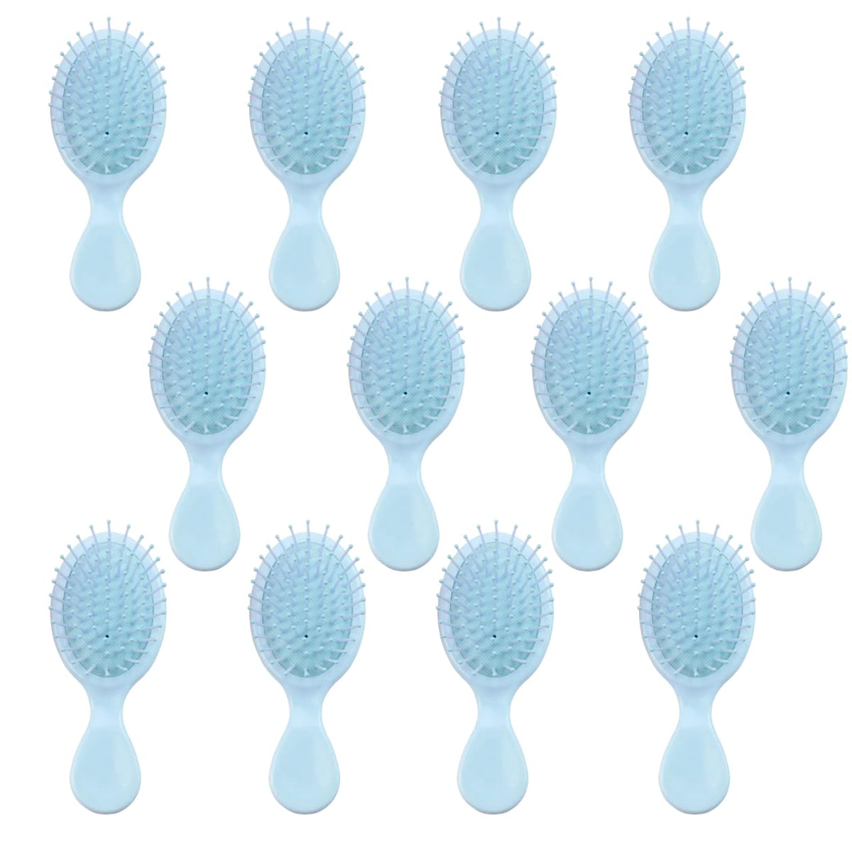 AESPAKO mini wet brush travel pack blue for on-the-go styling