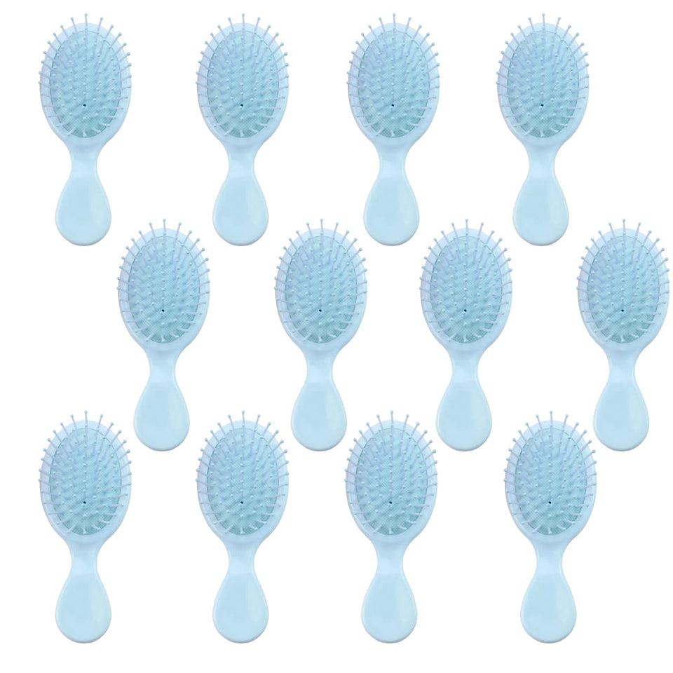 AESPAKO mini wet brush travel pack blue for on-the-go styling