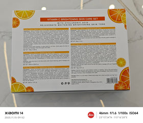 AESTHTANY Vitamin C set application routine for a soothing at-home glow.