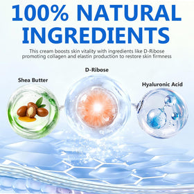 AETHEREVE D-Ribose Cream ingredient blend with coconut and grape seed oils.