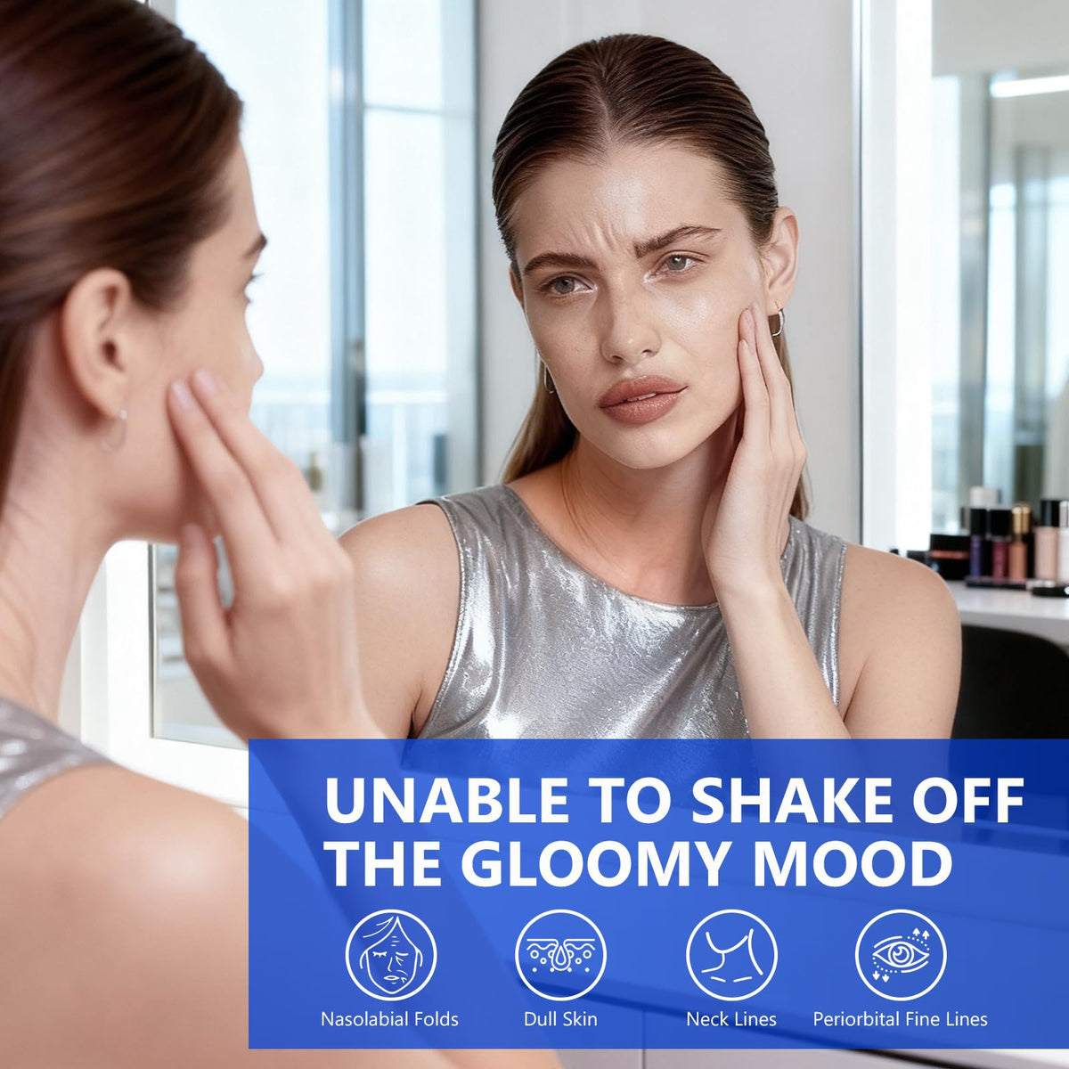AETHEREVE D-Ribose Cream texture swatch showing creamy, hydrating formula.