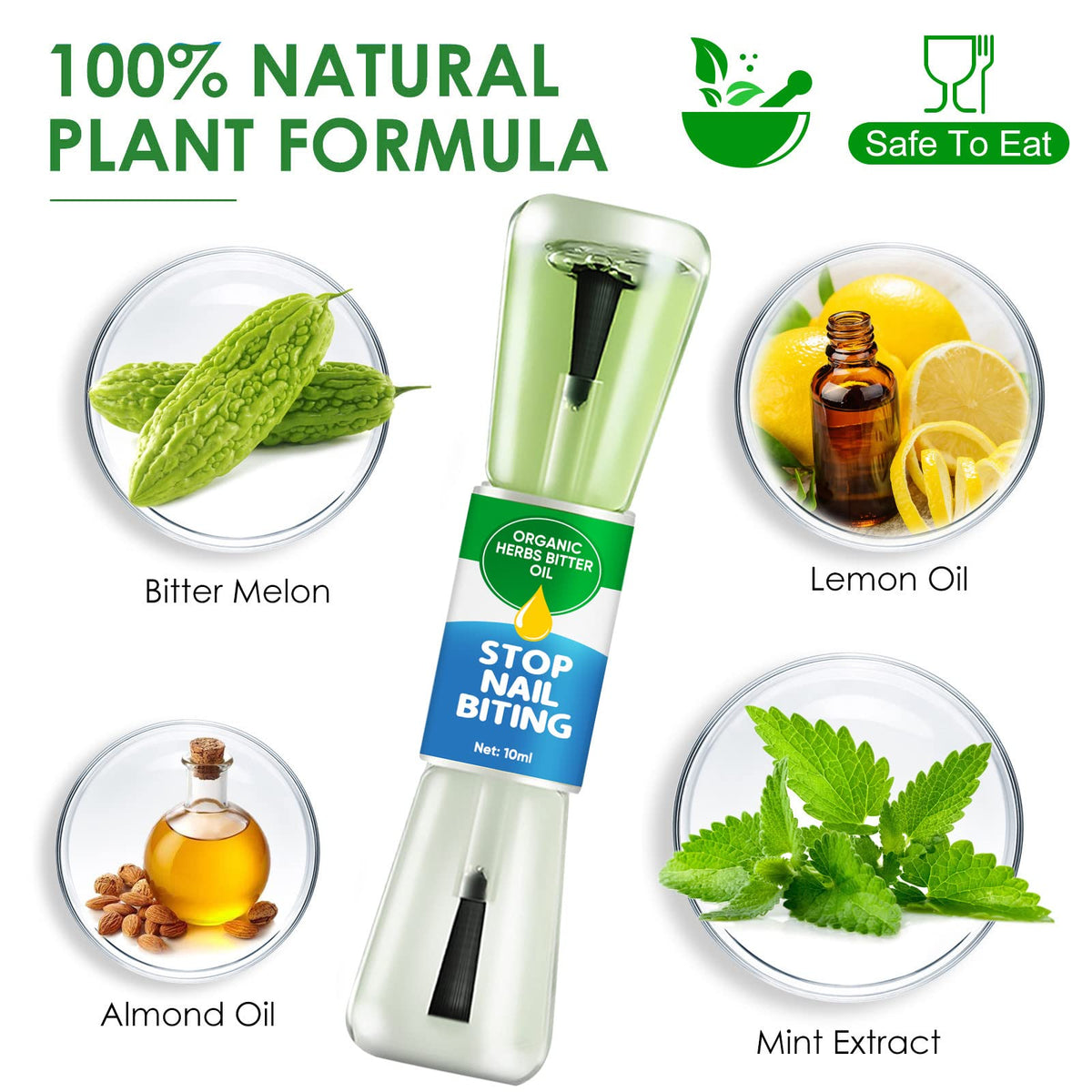 AETHEREVE plant-derived formula bottle with transparent ingredients and gentle application