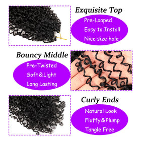 Aeyab Yanky Twist crochet hair styling ideas for versatile looks