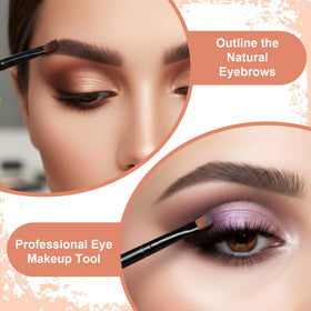 Afcabakila precise eyeliner brush with tapered tip for clean lines