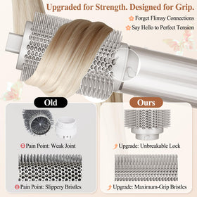 AFDD 3in bristles deliver smooth glide and reduced snagging.