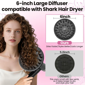 AFDD diffuser root lift action adds volume without frizz.