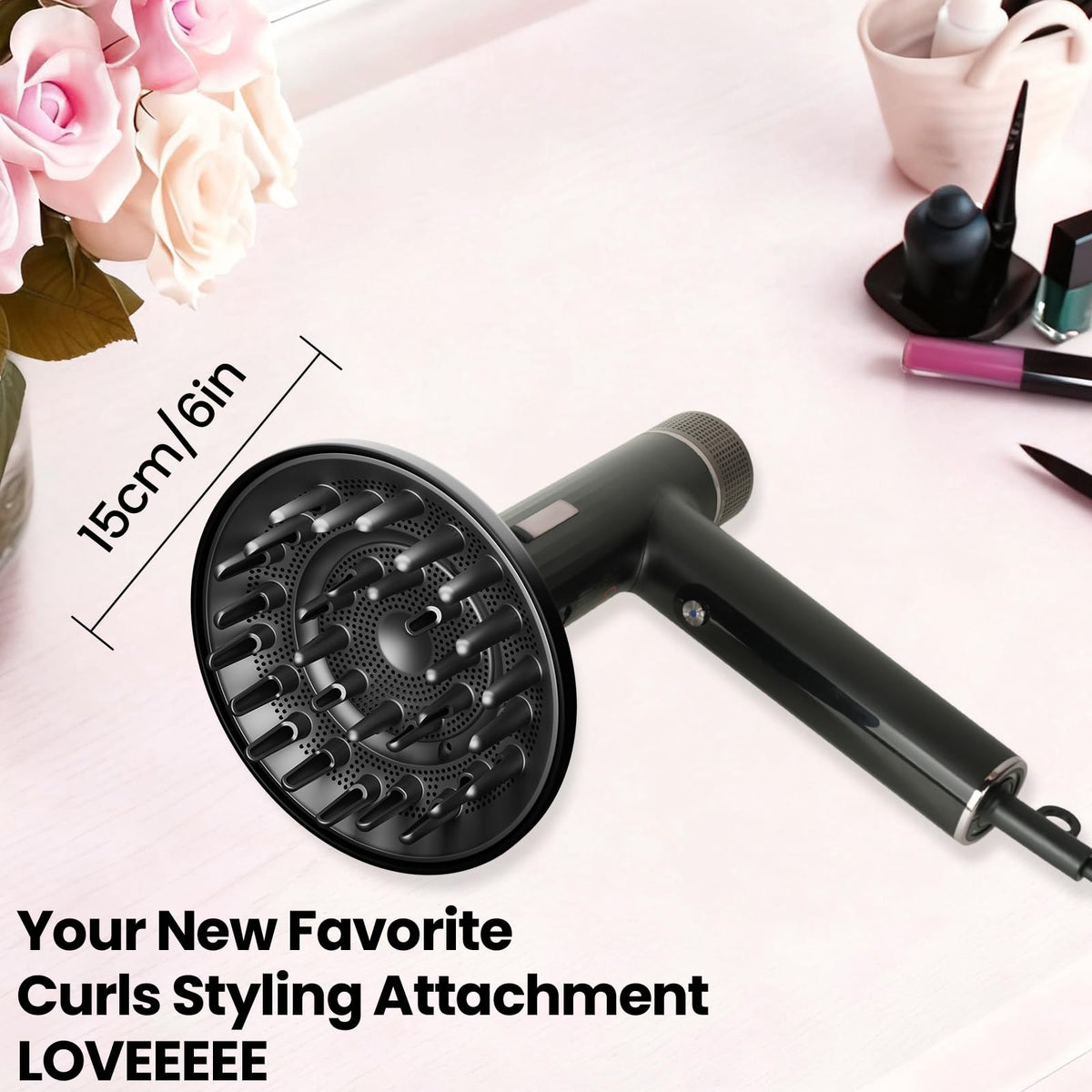 AFDD diffuser works well on waves and coils for defined texture.