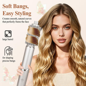 AFDD round brush creates loose waves for natural movement.