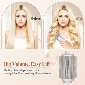 AFDD salon-style blowouts with soft bends and glossy finish.
