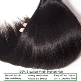 Afeier straight bundles 26-inch create dramatic length with natural movement