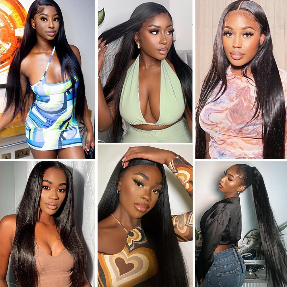 Afeier bundles model wearing for realistic volume and shine