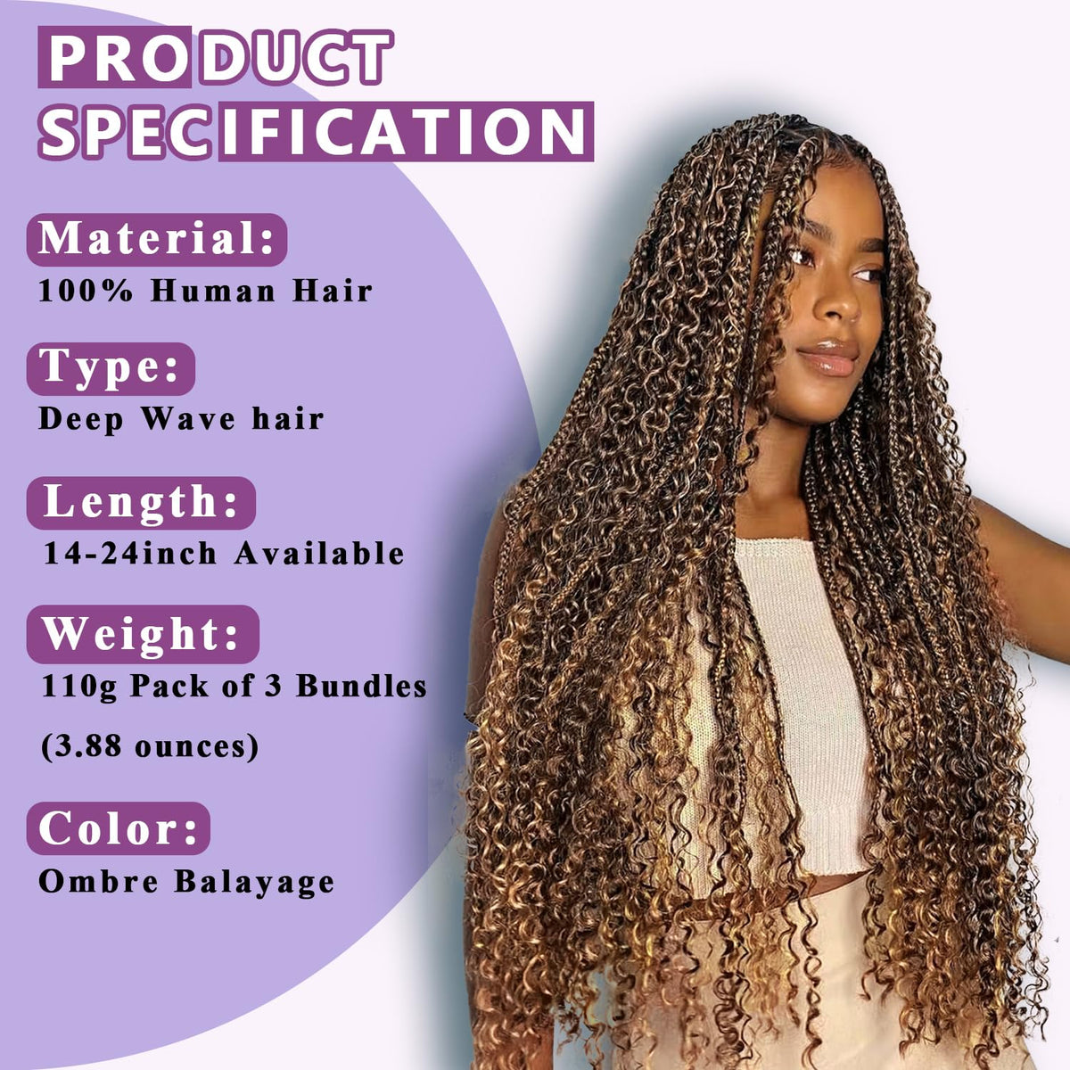 Afihond 4P27 ombre balayage shade enhances dramatic color transition.