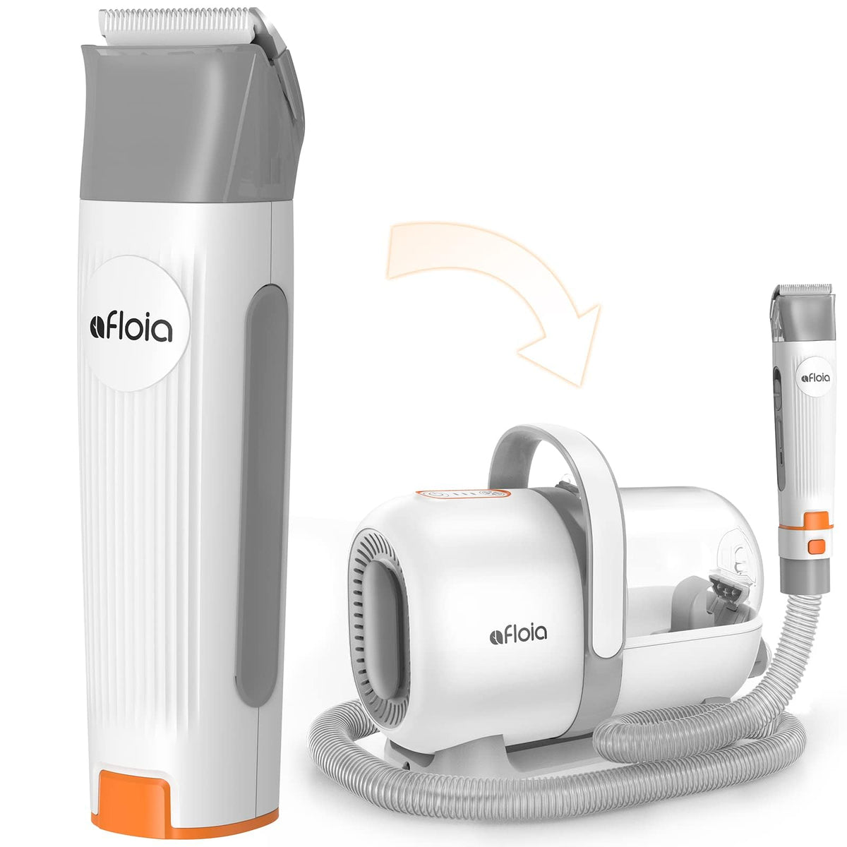 Afloia Electric Clipper ergonomic handle for comfortable, controlled grooming sessions