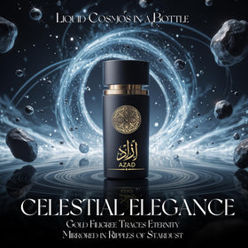 AFLUXE AZAD natural-origin formula highlights ingredients gentle on sensitive skin.