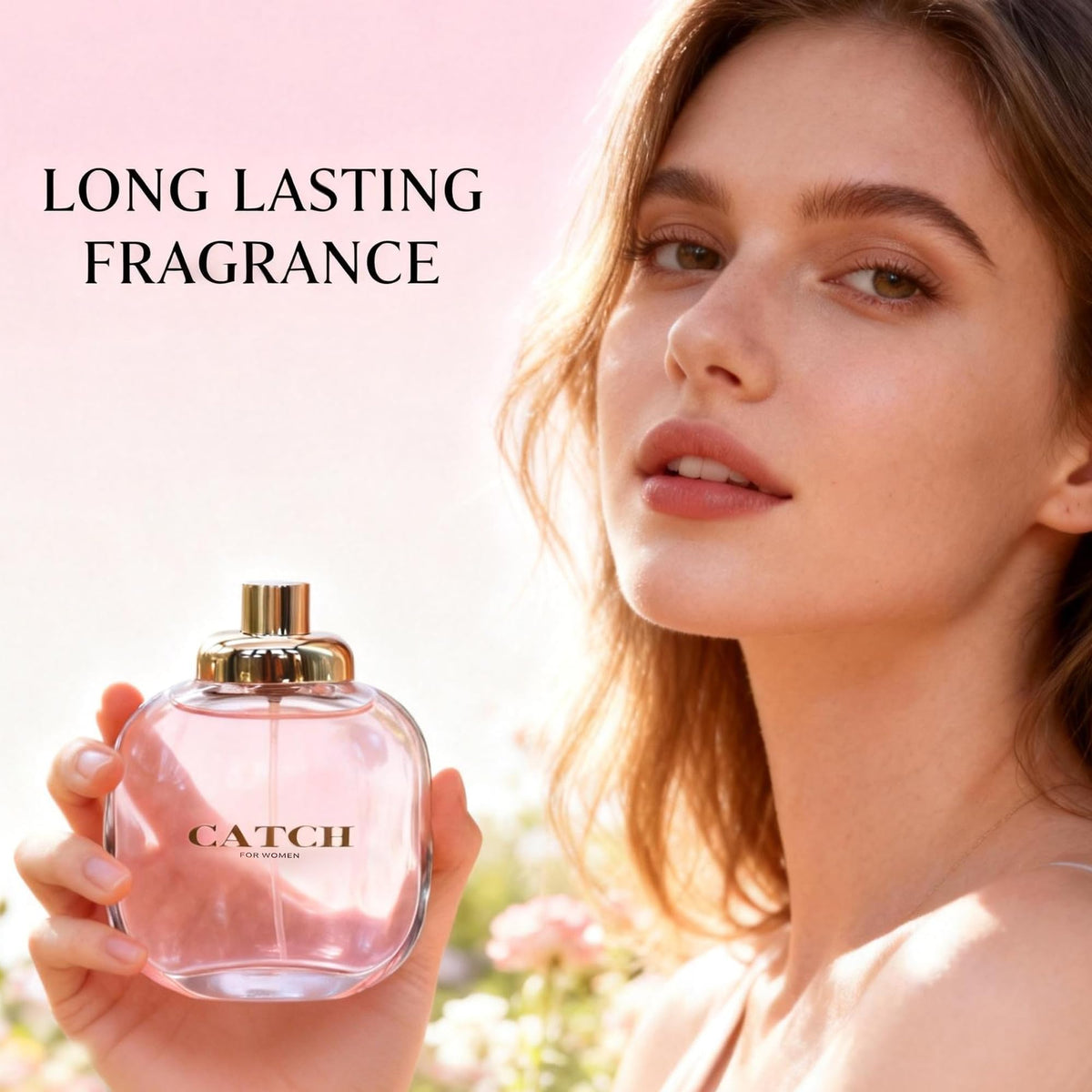AFLUXE Catch for Women perfume spray mist, long-lasting fragrance for all-day wear.